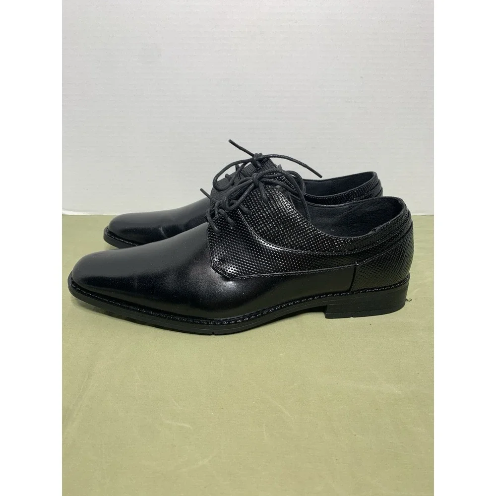 Stacy Adams 8 M  Kirkley Plain Toe Oxford‎ Shoes Black 20199-001